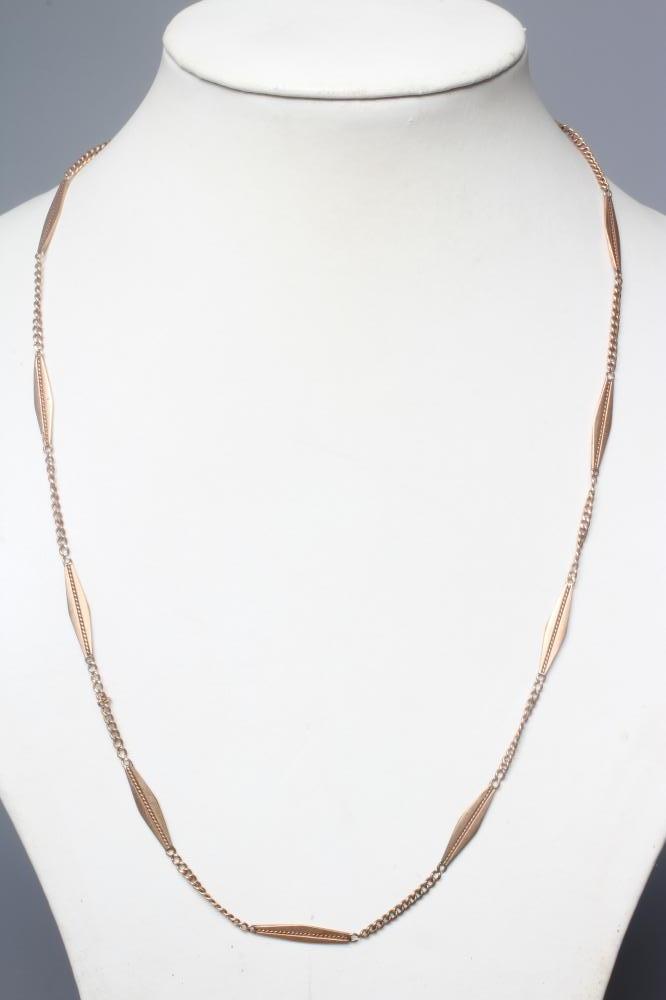 AN AUSTRIAN DRESS WATCH CHAIN Image