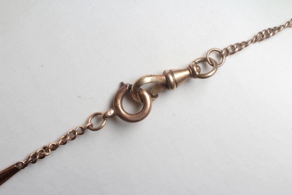 AN AUSTRIAN DRESS WATCH CHAIN Image