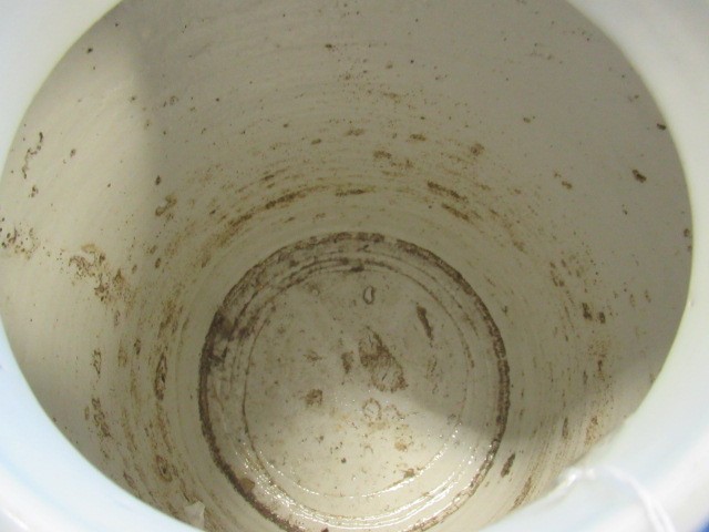 A CHINESE PORCELAIN CYLINDRICAL LARGE VASE painted in underglaze blue with a continuous scene of Image