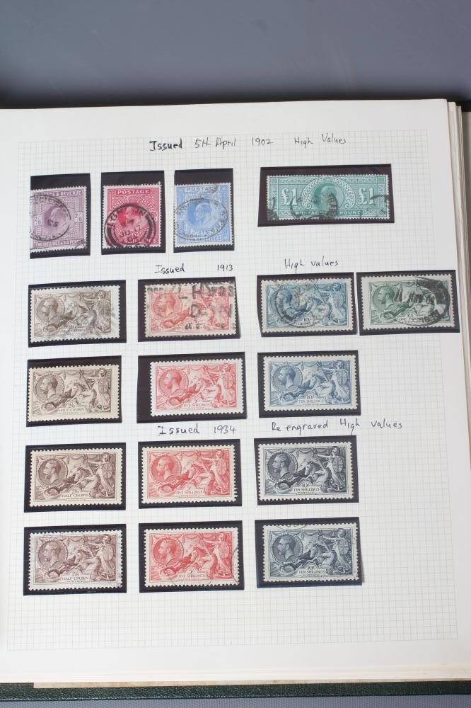 GB COLLECTION STAMP ALBUM from 1840-1970 including two 1840 1d Image