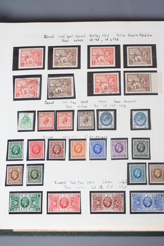 GB COLLECTION STAMP ALBUM from 1840-1970 including two 1840 1d Image