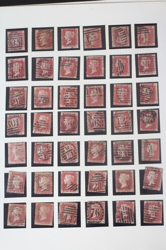 GB COLLECTION STAMP ALBUM from 1840-1970 including two 1840 1d Image
