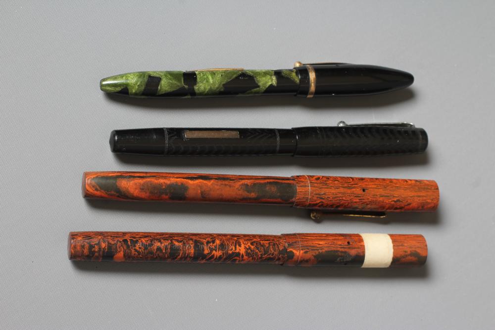 FOUR FOUNTAIN PENS Image