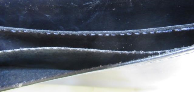AN HERMES NAVY BLUE LEATHER CONSTANCE HANDBAG Image