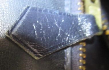 AN HERMES NAVY BLUE LEATHER CONSTANCE HANDBAG Image