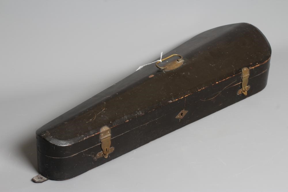 A VIOLIN with 14" two piece back Image