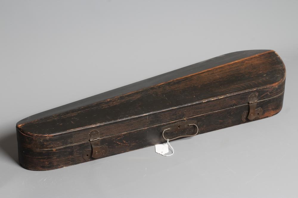 A VIOLIN with 14" one piece back Image