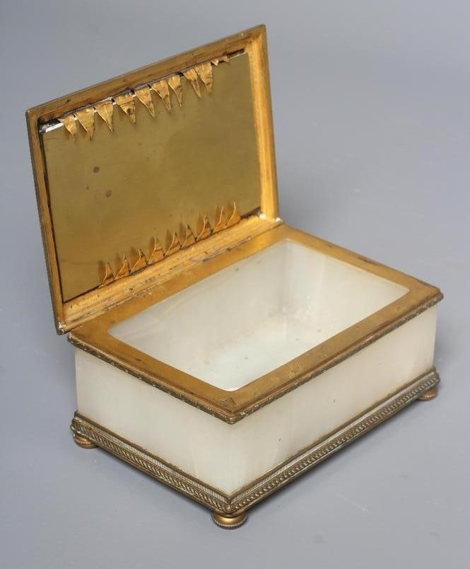 A DUNHILL ONYX CASKET Image