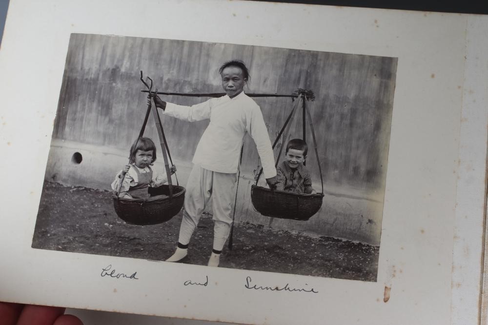 AN EDWARDIAN PHOTOGRAPH ALBUM Image