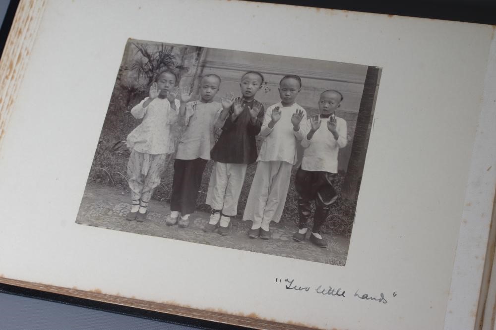AN EDWARDIAN PHOTOGRAPH ALBUM Image