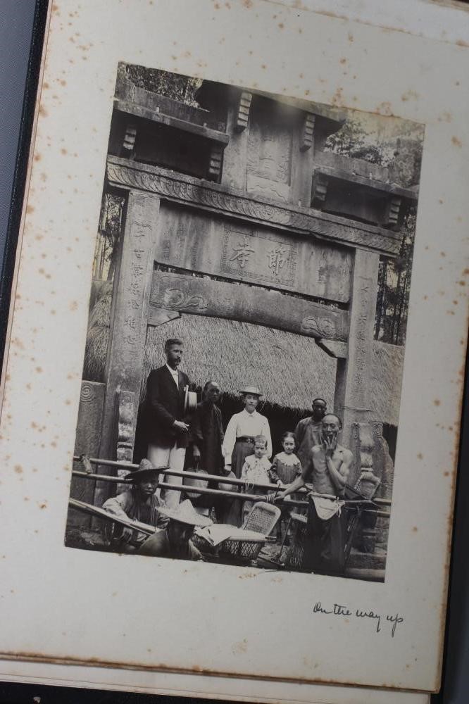 AN EDWARDIAN PHOTOGRAPH ALBUM Image