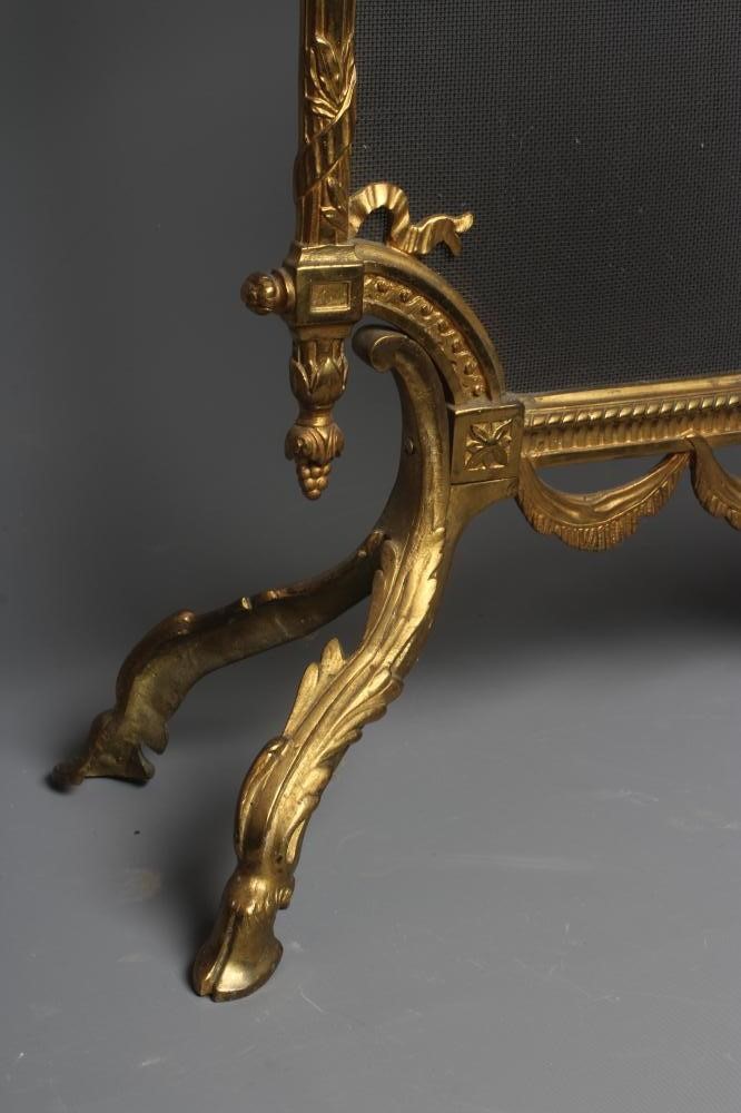 A FRENCH EMPIRE STYLE FIRESCREEN Image