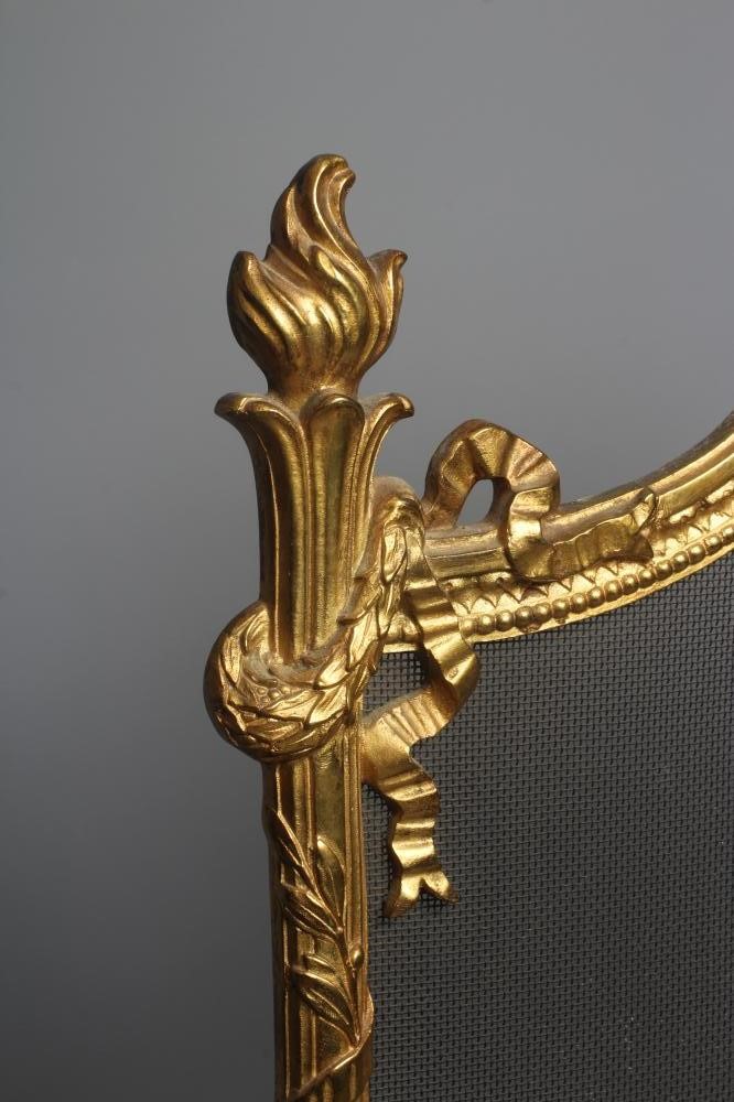 A FRENCH EMPIRE STYLE FIRESCREEN Image