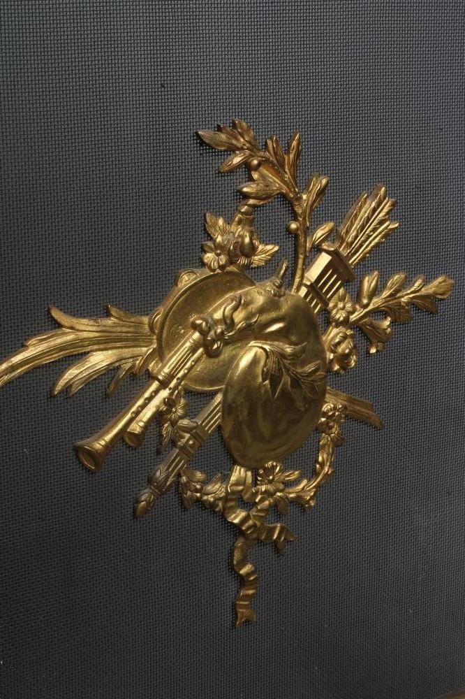 A FRENCH EMPIRE STYLE FIRESCREEN Image