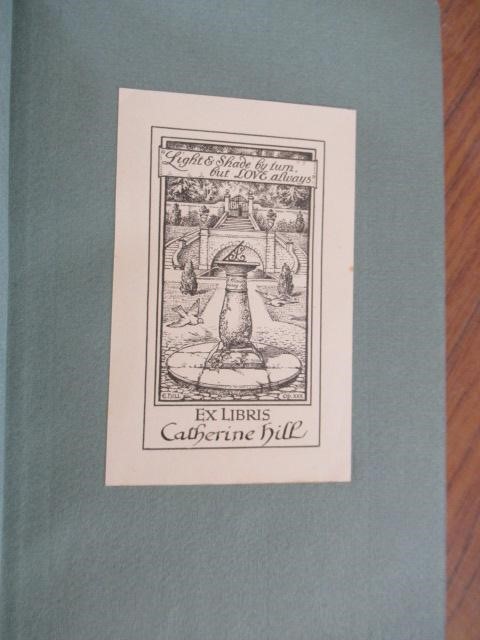 CATHERINE HILL (exh.1930's) Eight books bound by Catherine Hill including Spiritual Tales and Image