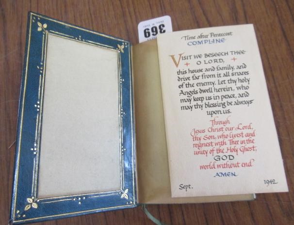 CATHERINE HILL (exh.1930's) Eight books bound by Catherine Hill including Spiritual Tales and Image