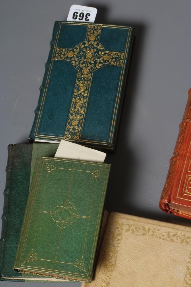 CATHERINE HILL (exh.1930's) Eight books bound by Catherine Hill including Spiritual Tales and Image