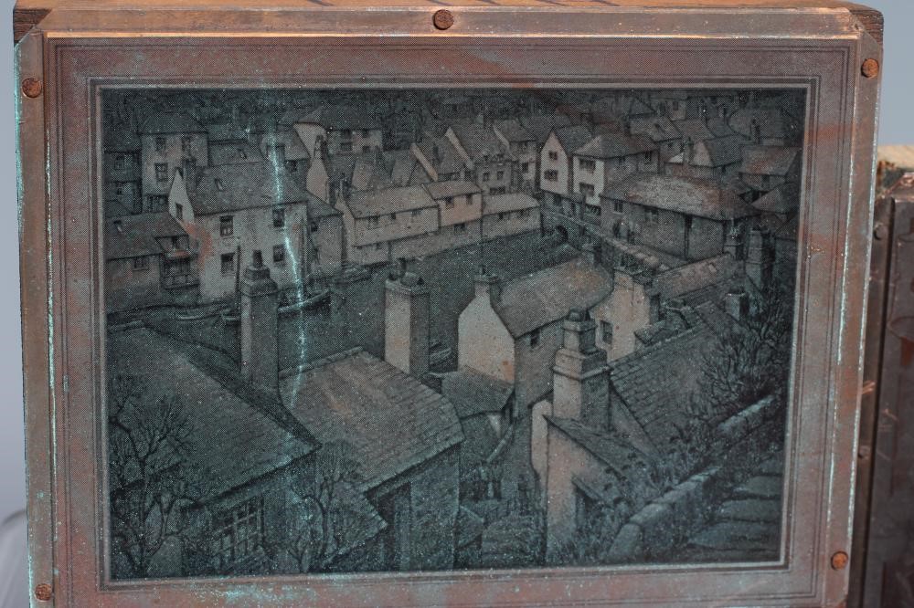 ERNEST F HILL RBSA (act.1897-1940) and CATHERINE HILL (exh.1930's) A collection of copper and Image