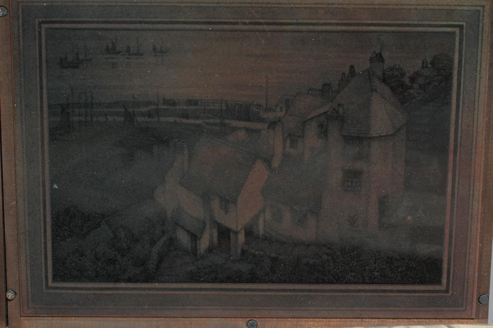 ERNEST F HILL RBSA (act.1897-1940) and CATHERINE HILL (exh.1930's) A collection of copper and Image
