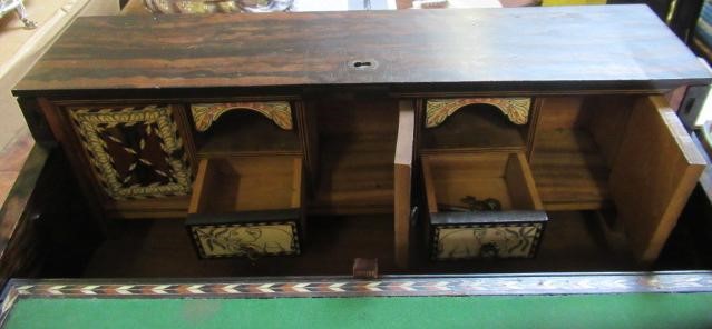 A VICTORIAN COROMANDEL WRITING BOX of oblong form Image
