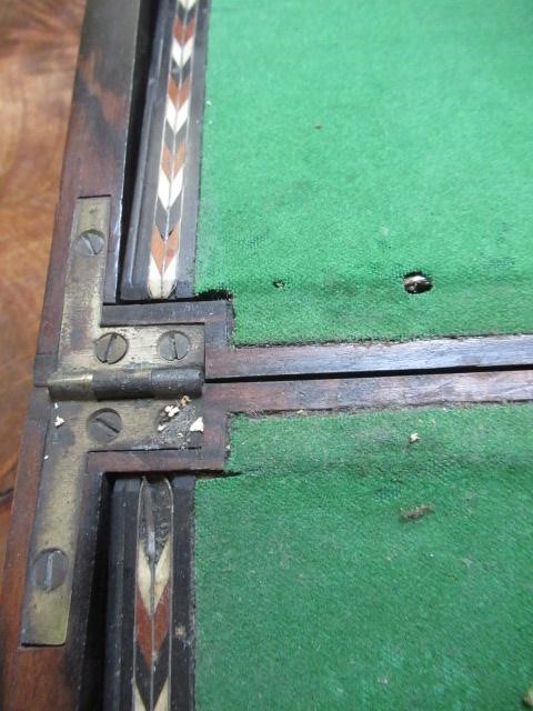 A VICTORIAN COROMANDEL WRITING BOX of oblong form Image