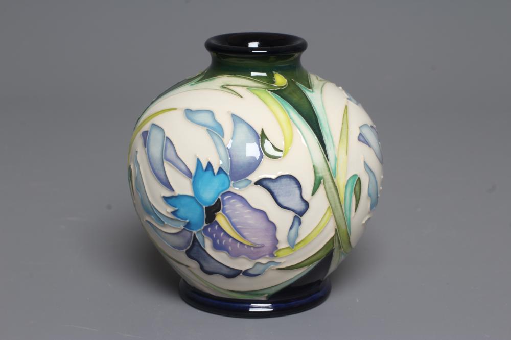A MOORCROFT POTTERY LADY BEATRIX STANLEY RHS VASE, 2019, designed by Nicola Slaney, 2 of a Ltd. Ed. Image