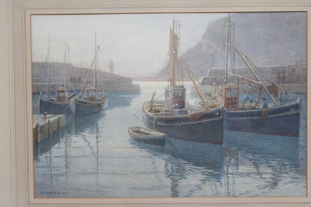 ERNEST F HILL RBSA (act.1897-1940) Light Dawning Image