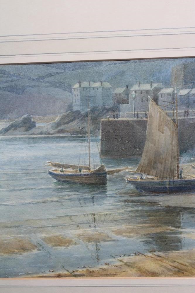 ERNEST F HILL RBSA (act.1897-1940) Early Morning St Ives Image
