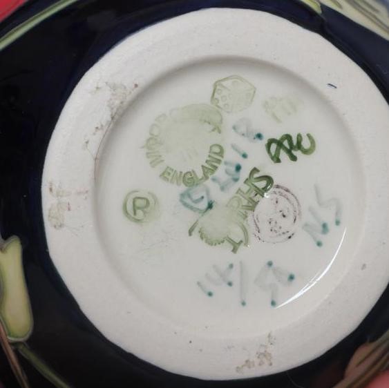 A MOORCROFT POTTERY SOLANUM RHS JAR AND COVER, 2019, designed by Nicola Slaney, 14 of a Ltd. Ed. of Image