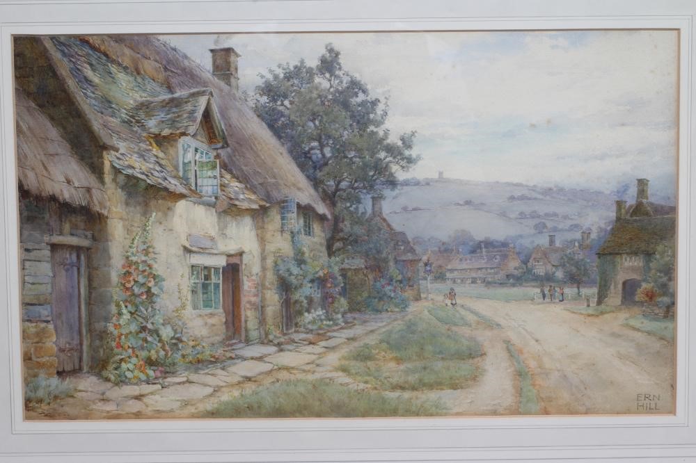ERNEST F HILL RBSA (act.1897-1940) Broadway Image
