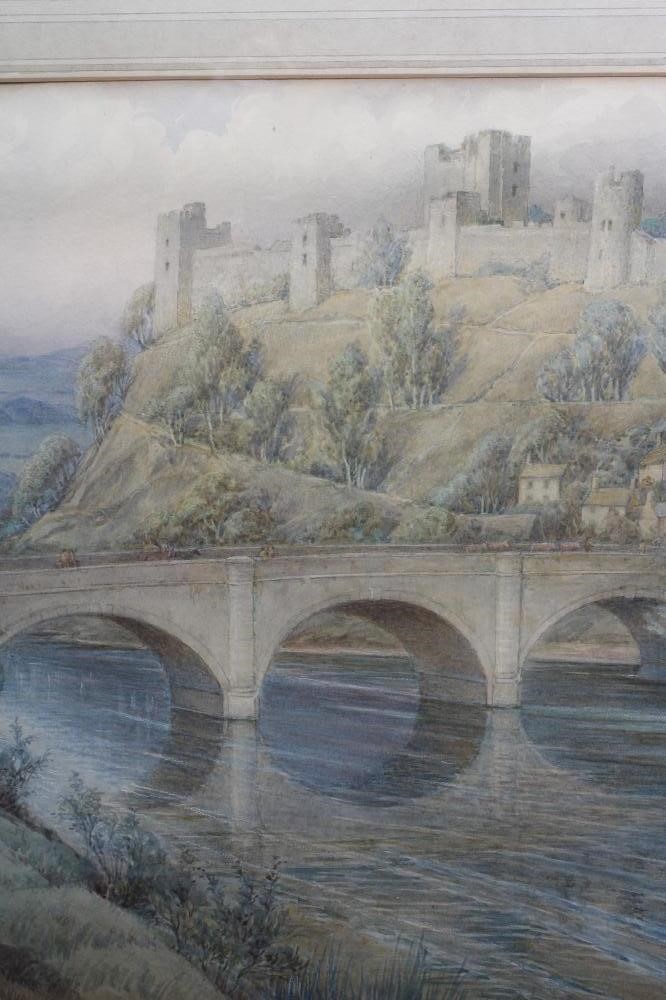 ERNEST F HILL RBSA (act.1897-1940) Ludlow Castle Image