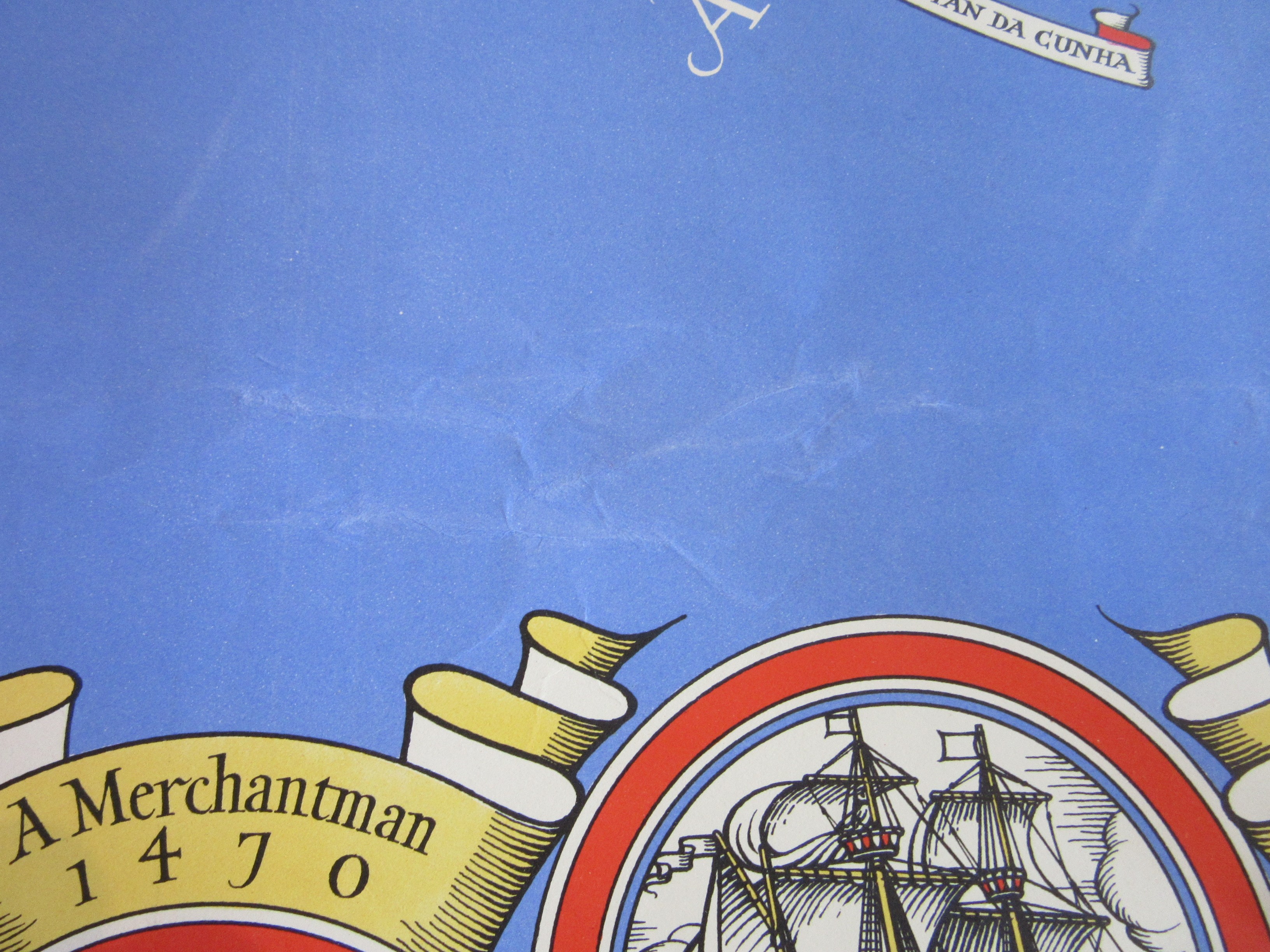 MACDONALD GILL (1884-1947) Mail Steamship Poster, lithograph in colours, P R D 182 bottom right Image