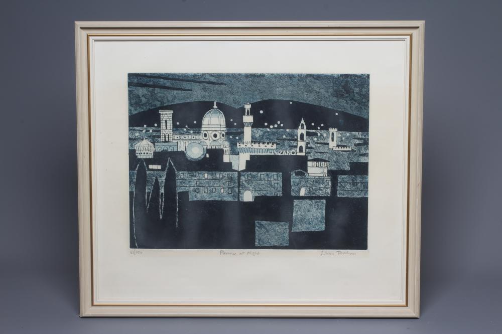 JULIAN TREVELYAN (1910-1988) Florence at Night Image