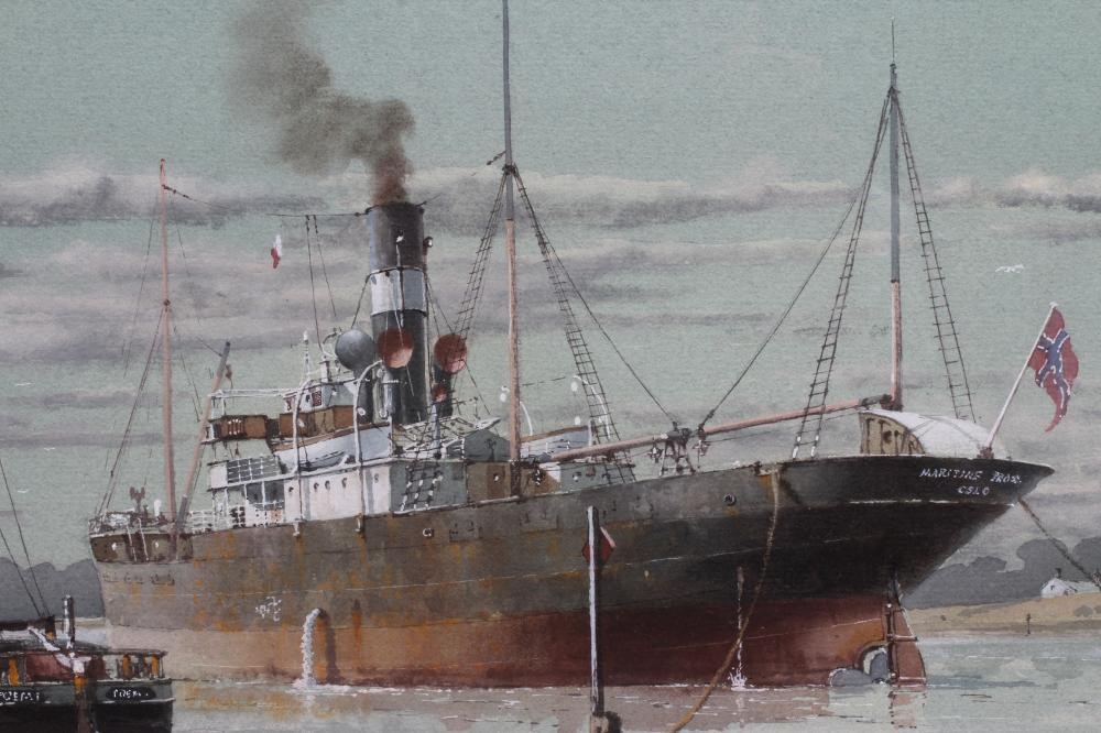COLIN VERITY (1924-2011) Waiting for the Tide Image