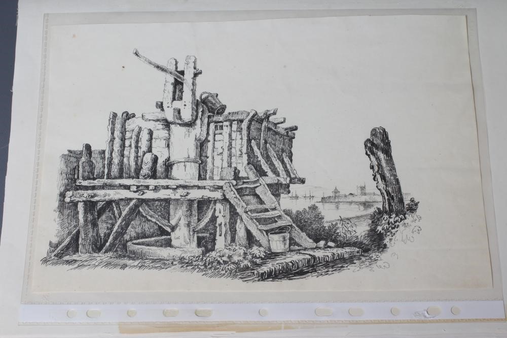 COLLECTION OF 19TH CENTURY DRAWINGS Including views of Madeira Image