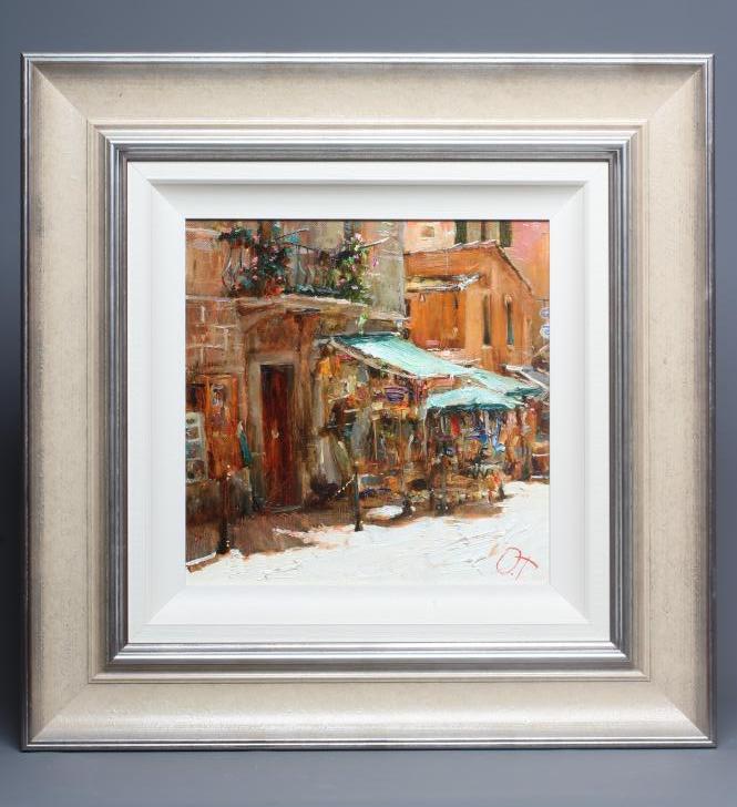 RUSSIAN SCHOOL (20th Century) Continental Market Scene Image