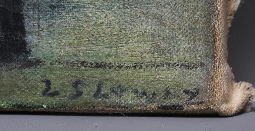 AFTER LAURENCE STEPHEN LOWRY (1887-1976) Football Match, bears signature lower right, oil on canvas, Image