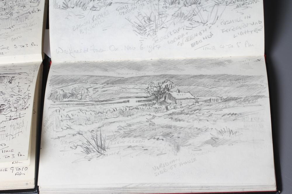 WILLIAM EDWARD PARKER (1922-2017) Two sketchbooks of approximately 300 sketches in pencil and biro Image