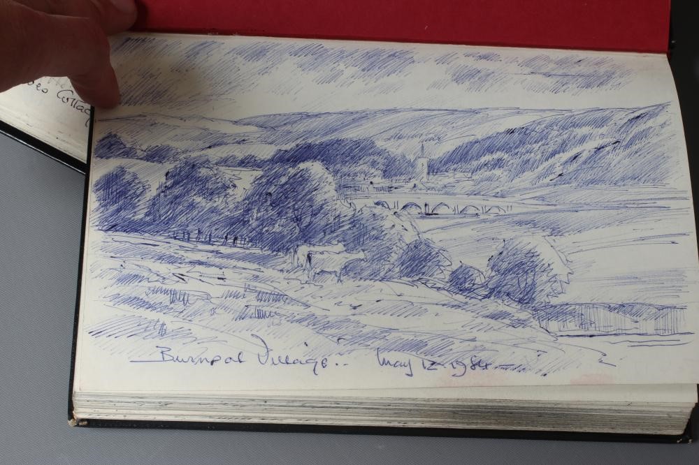 WILLIAM EDWARD PARKER (1922-2017) Two sketchbooks of approximately 300 sketches in pencil and biro Image