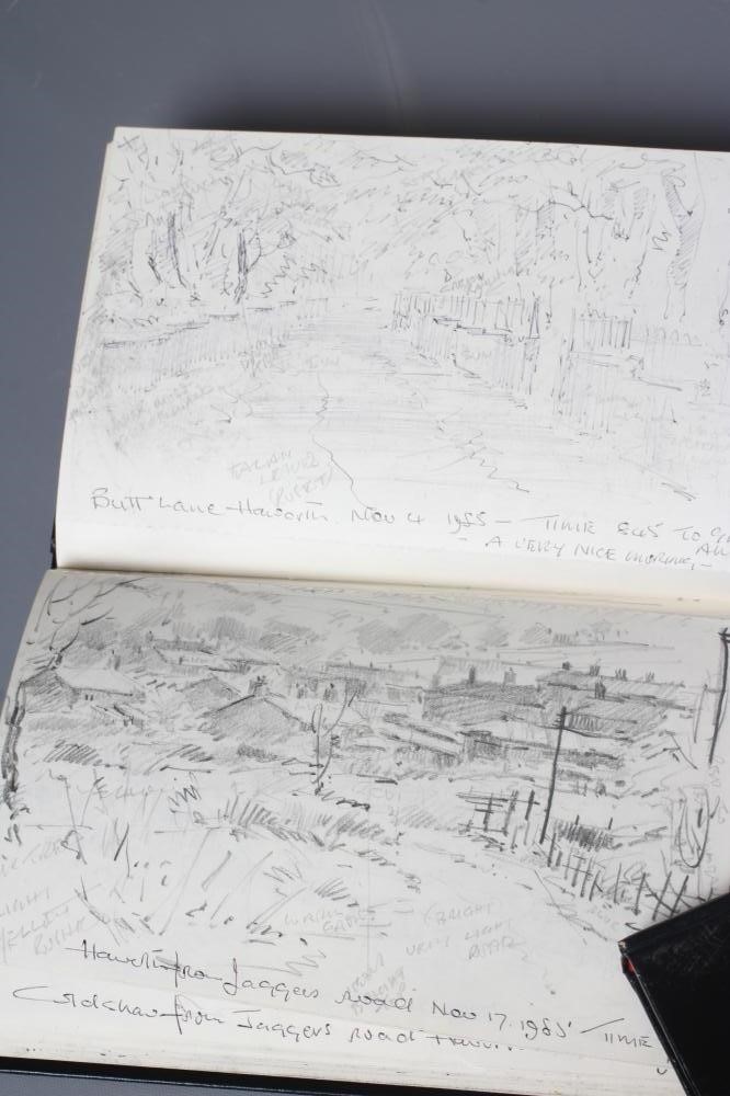WILLIAM EDWARD PARKER (1922-2017) Two sketchbooks of approximately 300 sketches in pencil and biro Image
