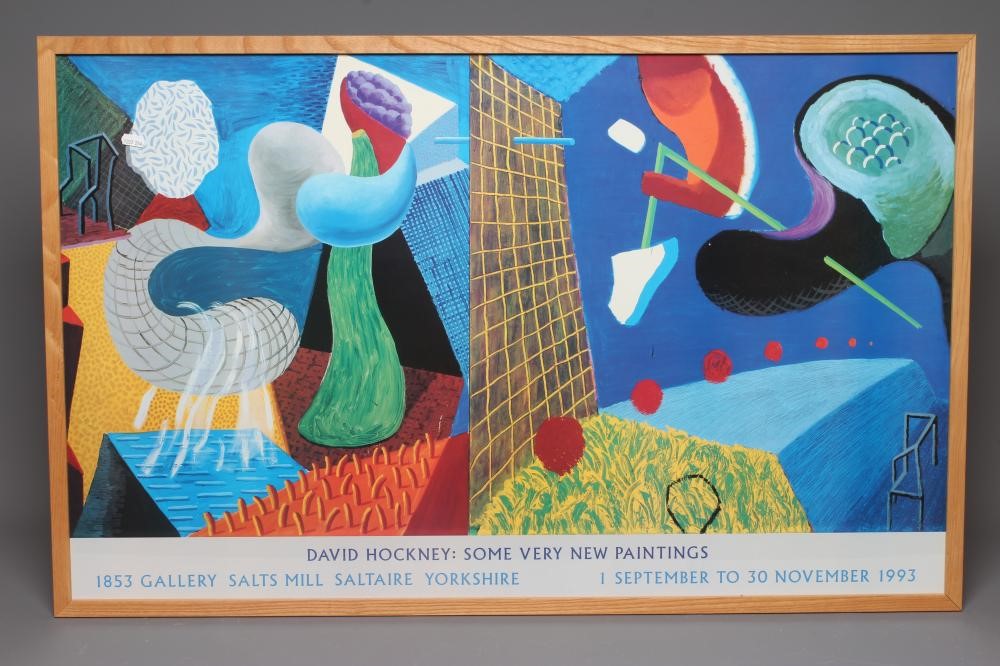 DAVID HOCKNEY (b.1937) Some Very New Paintings Image