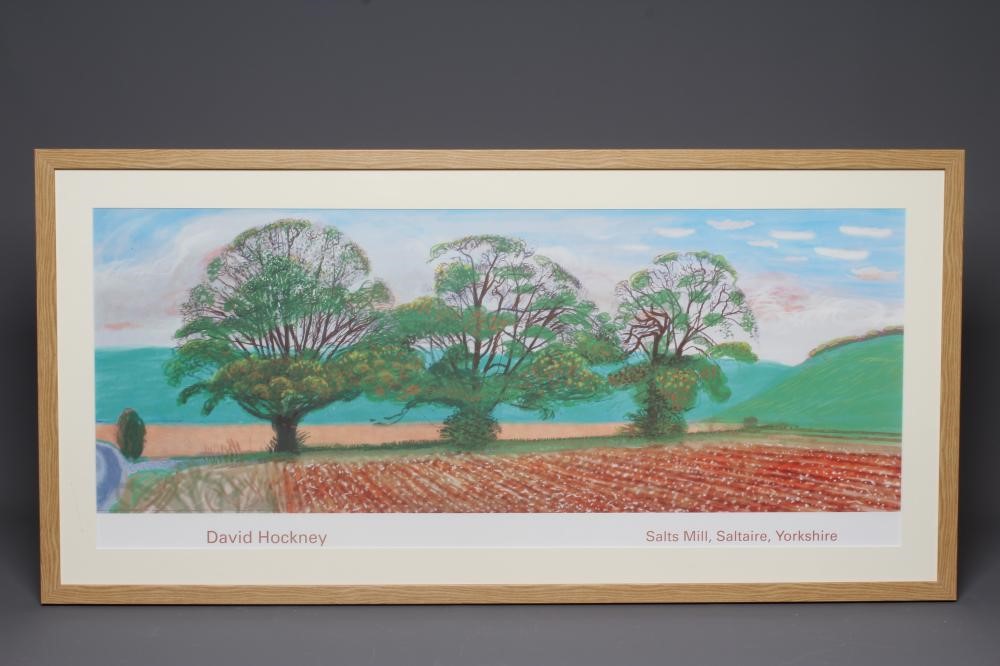 DAVID HOCKNEY (b.1937) Autumn Trees near Thixendale 28th October 2008 Image