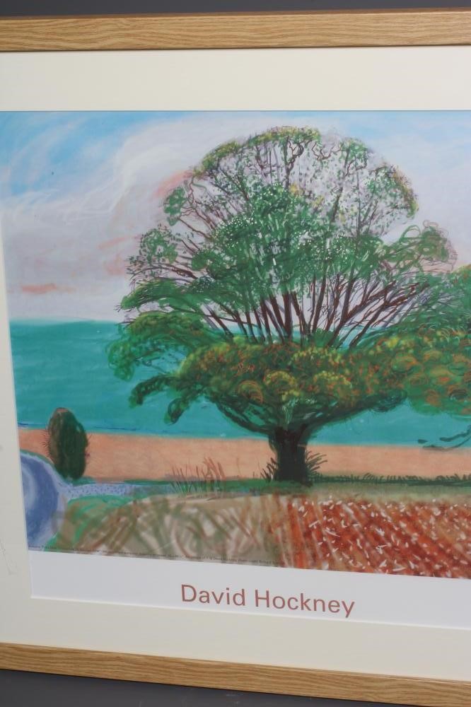 DAVID HOCKNEY (b.1937) Autumn Trees near Thixendale 28th October 2008 Image