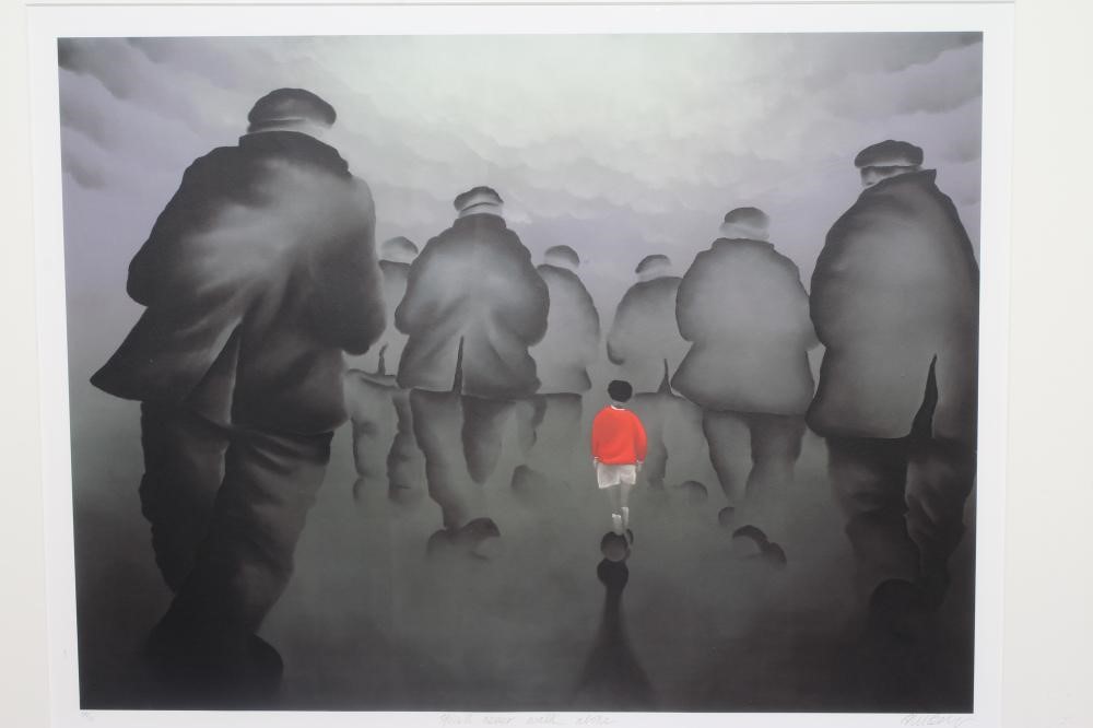 MACKENZIE THORPE (b.1956) You'll Never Walk Alone Image