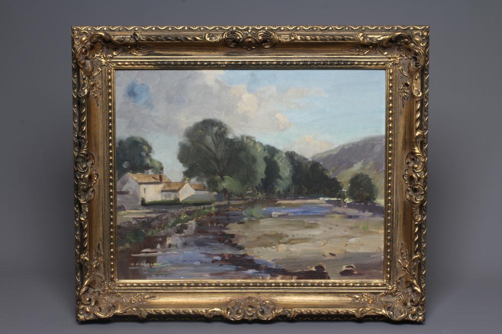 GORDON CLIFFORD BARLOW (1913-2004) The Wharfe at Kettlewell Image