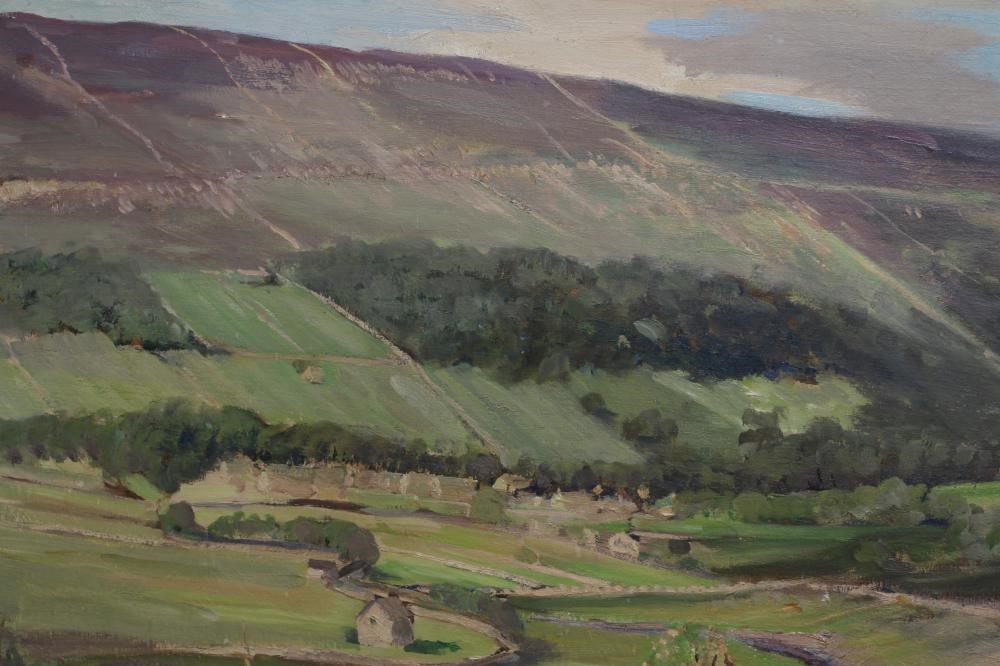 GORDON CLIFFORD BARLOW (1913-2004) Arncliffe from the road over Malham Image