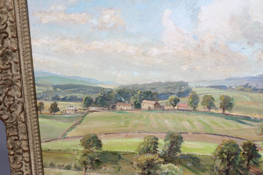 HERBERT F ROYLE (1870-1958) Wharfedale View from Lanshaw Bank near Beamsley Image