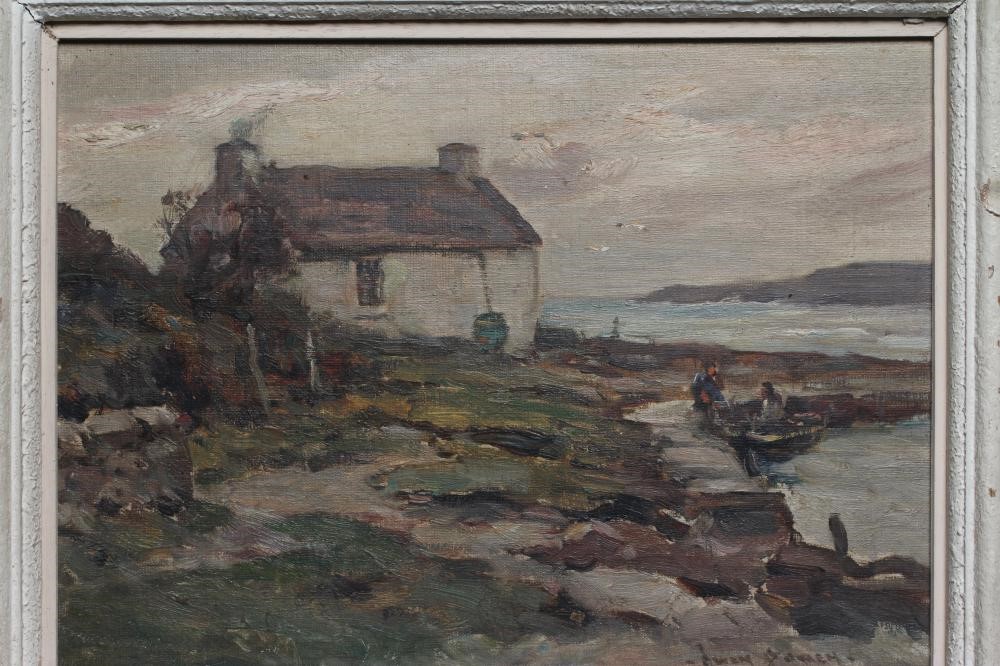OWEN BOWEN (1873-1967) The Fisherman's Cottage Image