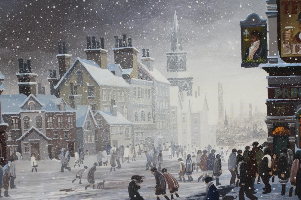 BRIAN SHIELDS "BRAAQ" (1951-1997) The Prince of Wales Pub Image
