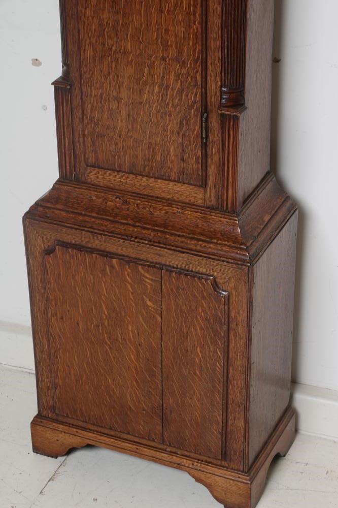 AN OAK LONGCASE SIGNED JOHN HEATON Image